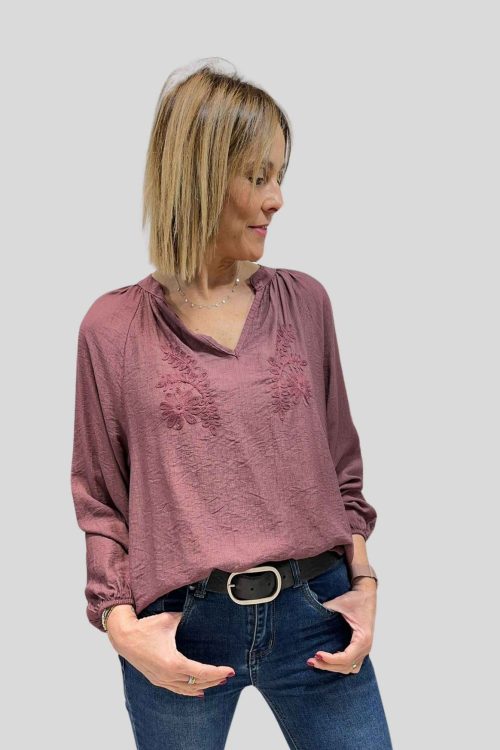 Blusa Bordada
