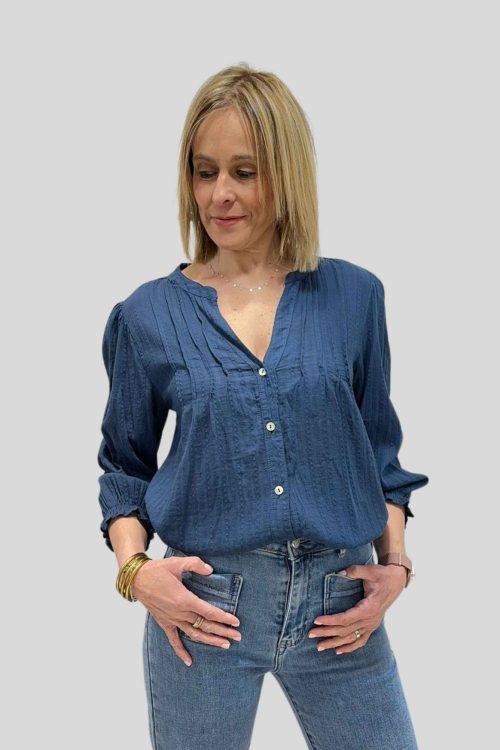 Blusa Cuello Mao
