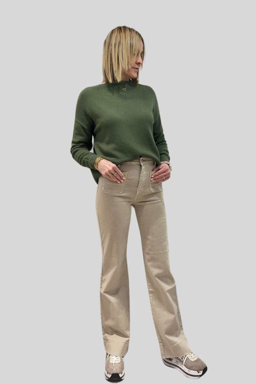Pantalón Beige 2 bolsillos