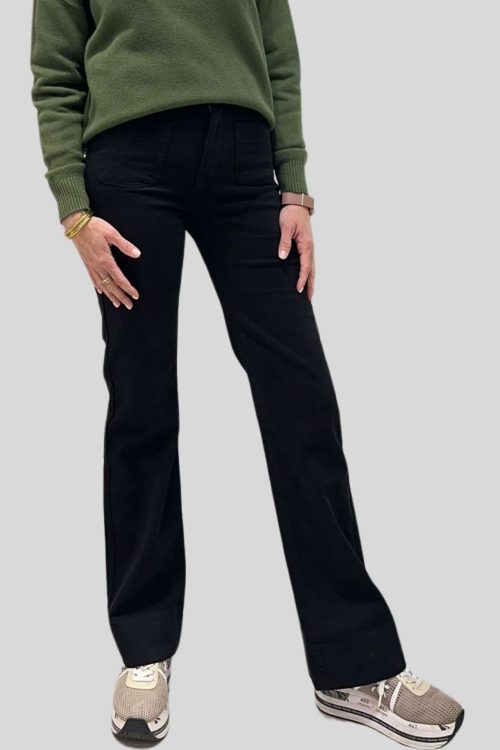 Pantalón Negro  2 bolsillos