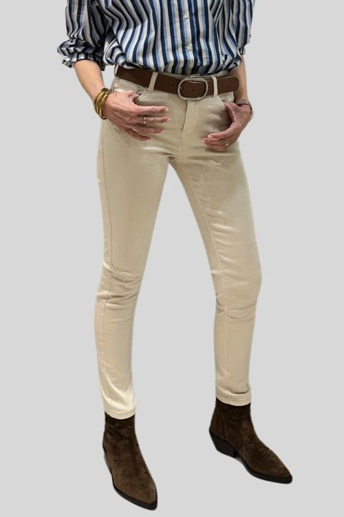 Pantalón Push Up Beige