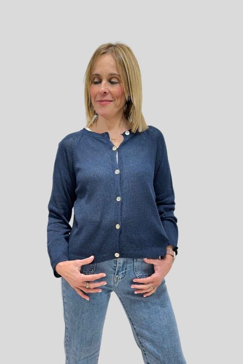 Chaqueta de punto botones