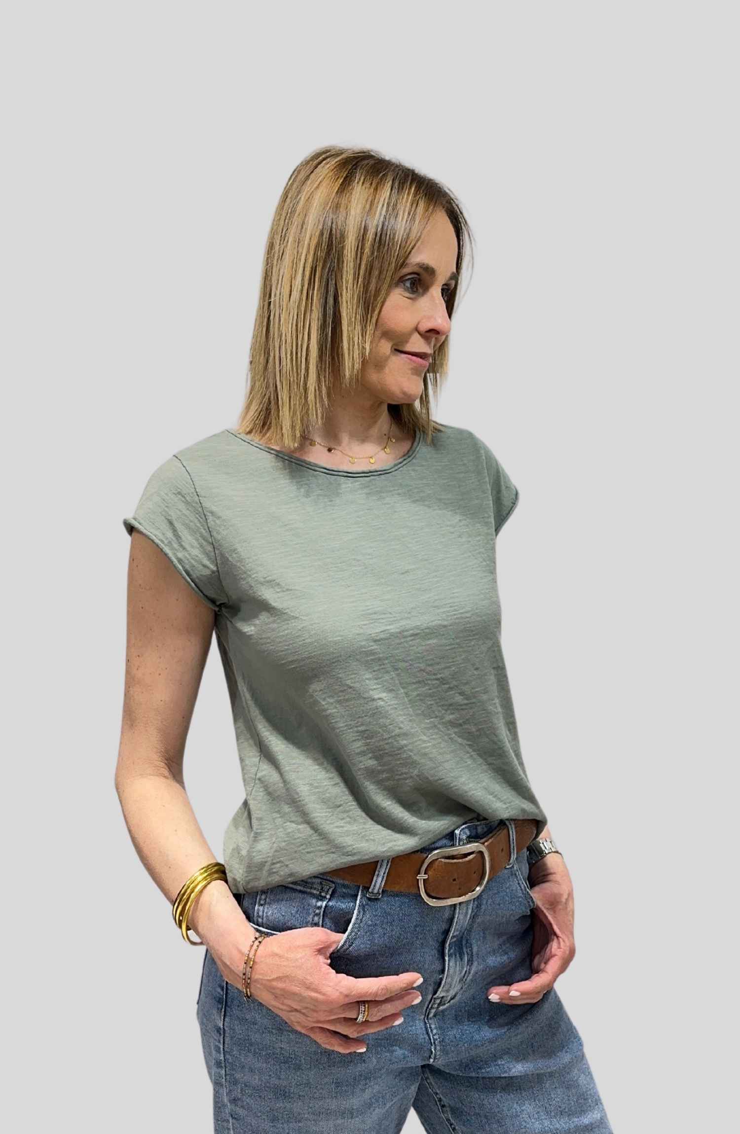 Camiseta Ariadna - Kaki