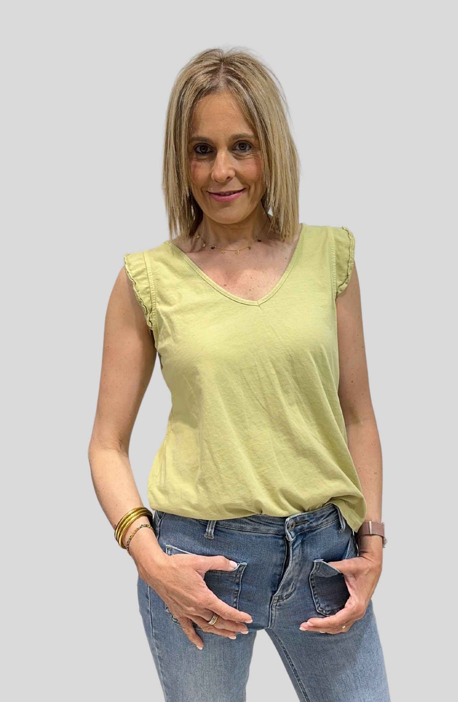 Camiseta Lucía - Pistacho