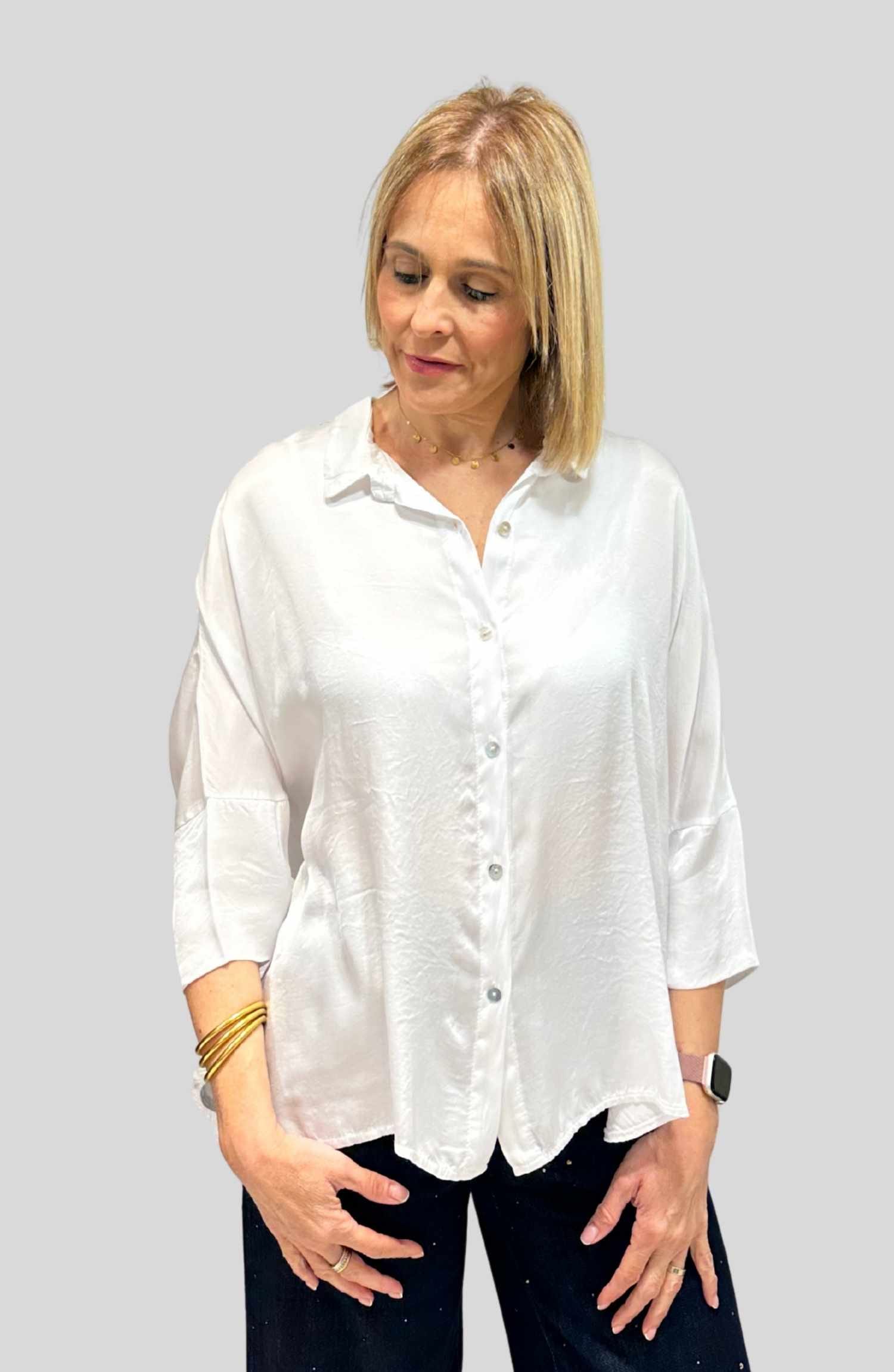 Image of Camisa Athenas - Blanco