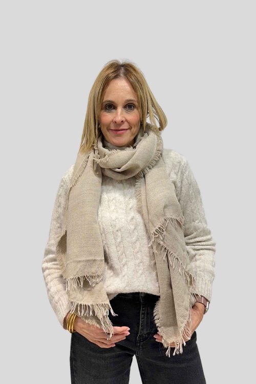 Pañuelo Carolina Beige