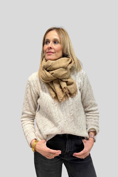 Pañuelo Carolina Camel