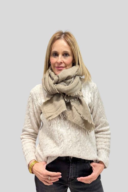 Pañuelo Carolina Marrón