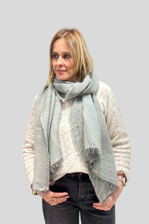 Pañuelo Carolina Verde Agua