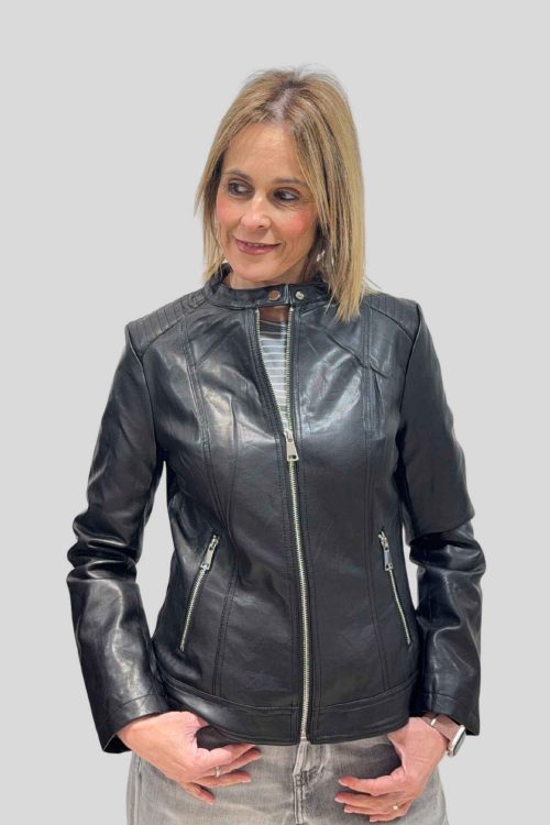 Cazadora London Negro