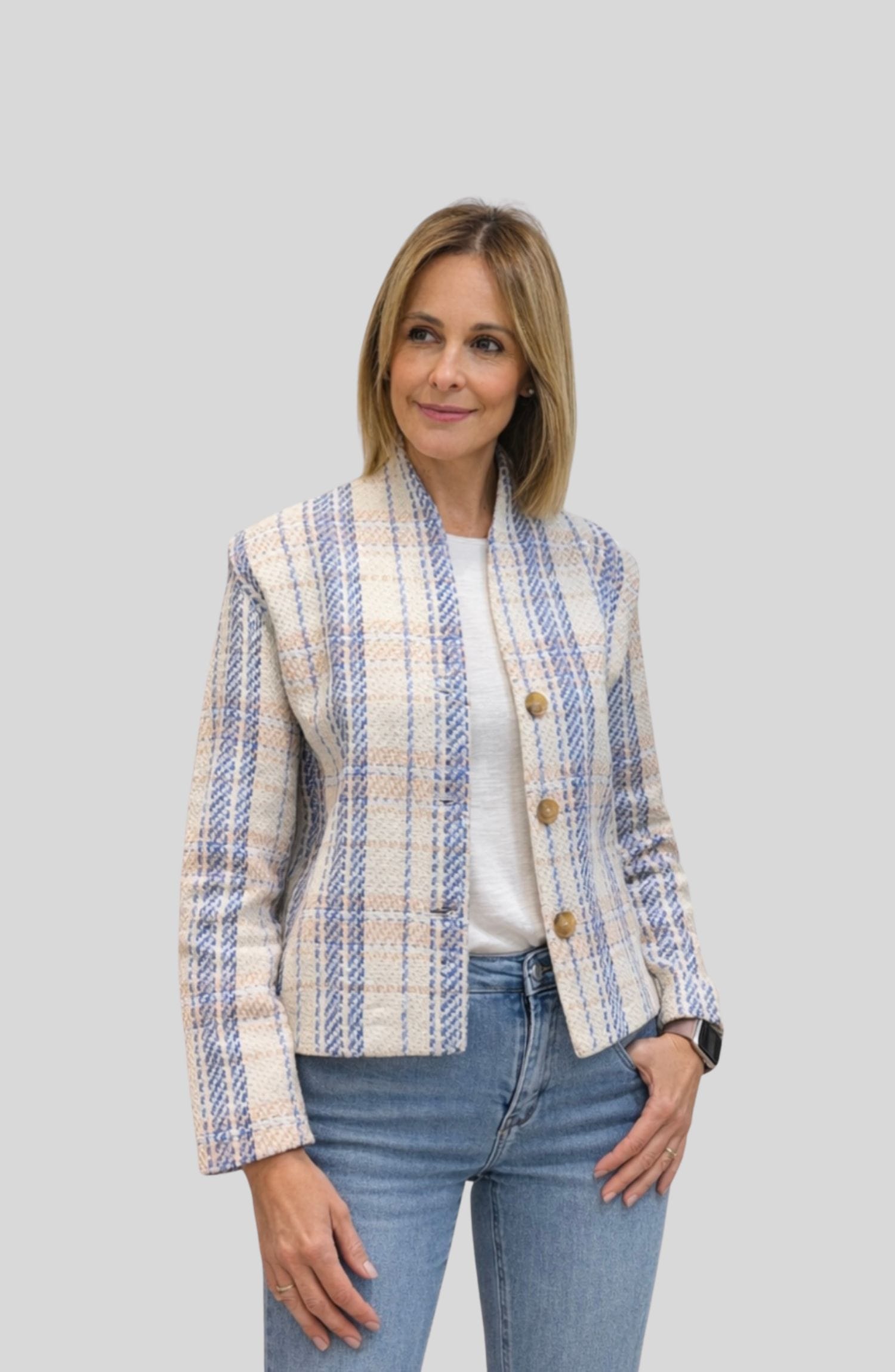 Chaqueta Camille Azul