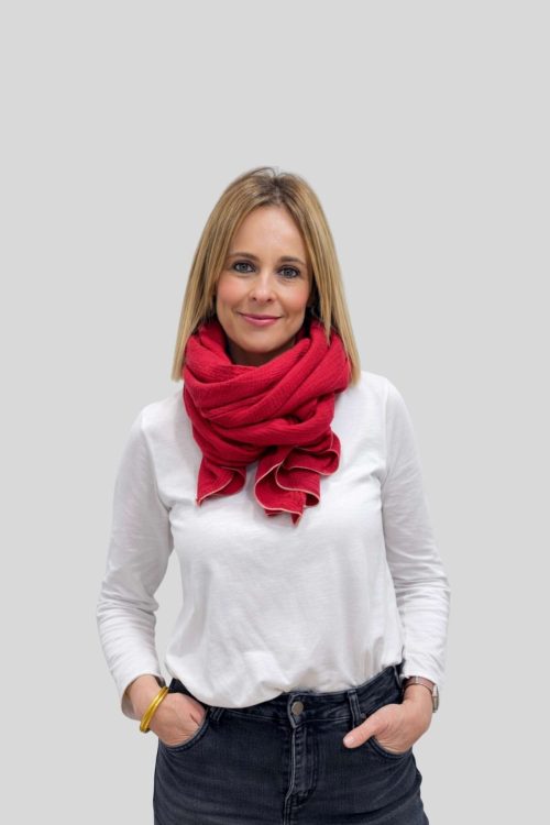 Pañuelo Lucía Rojo