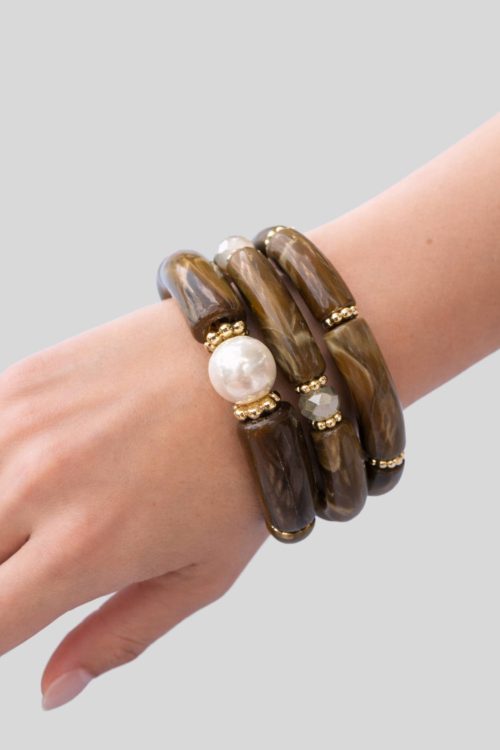 Pulsera Formentera Marrón