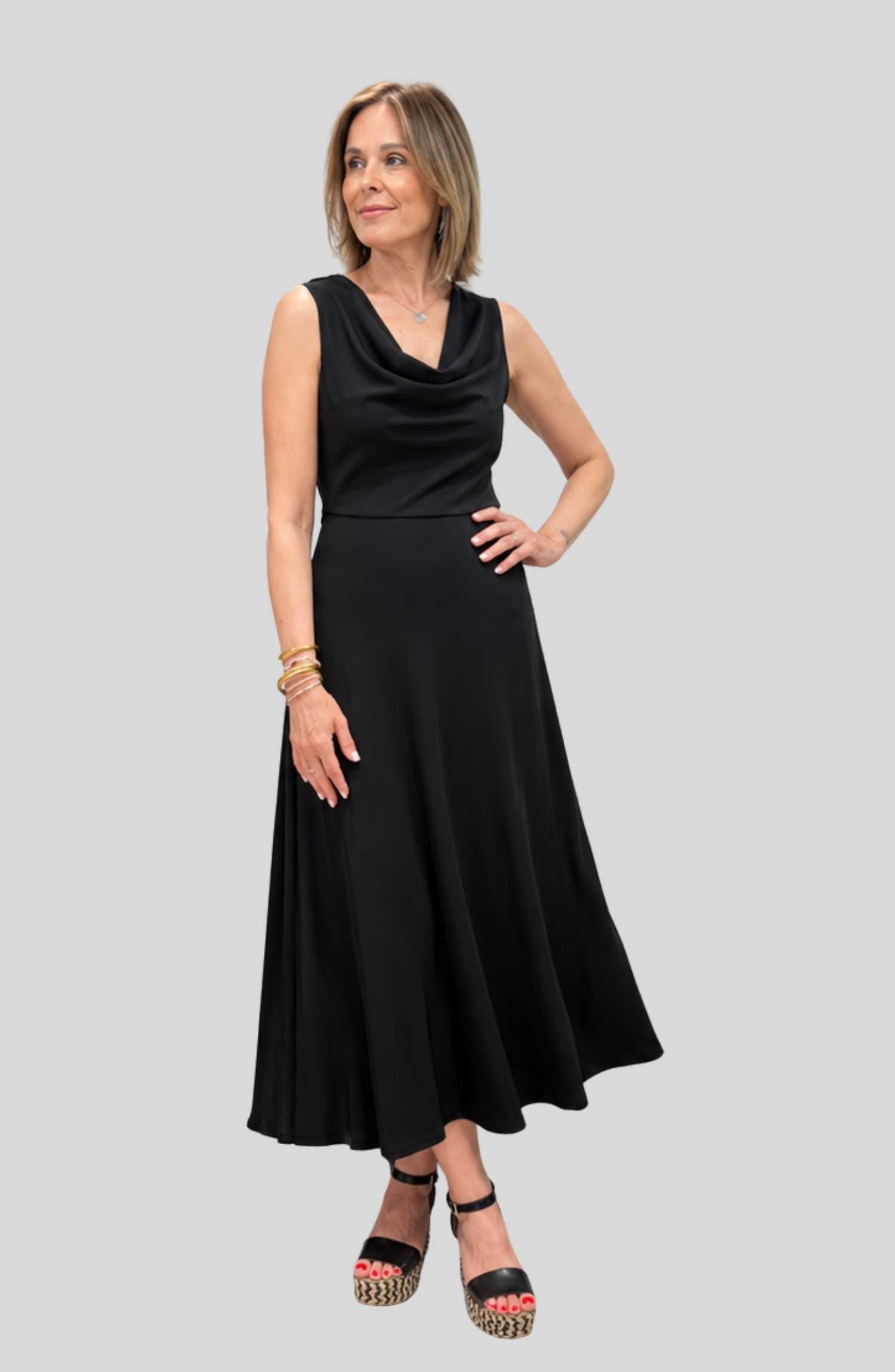 Vestido Mónaco Negro