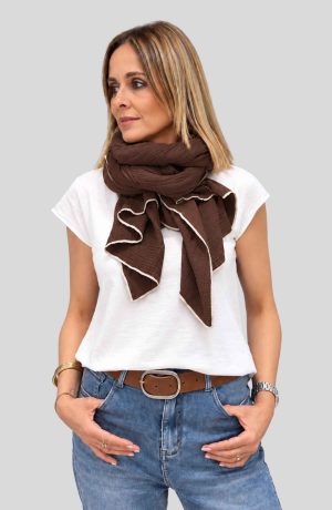 Pañuelo Lucía Chocolate