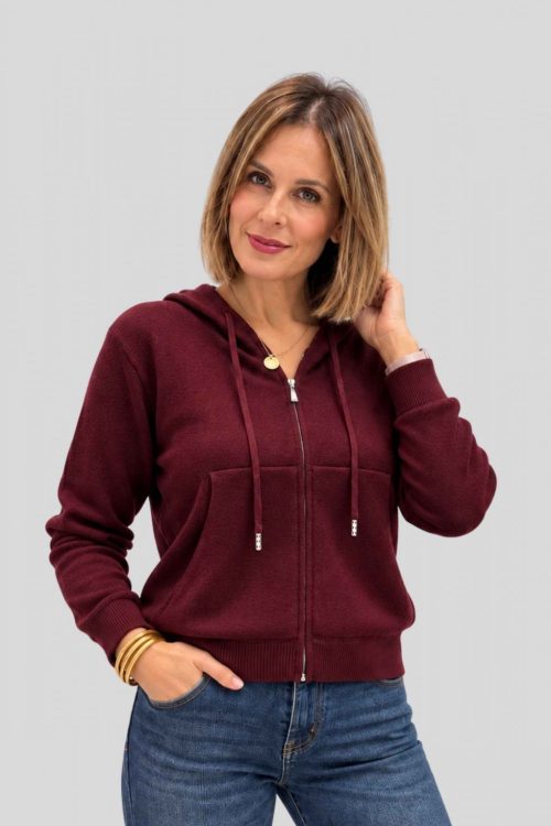 Chaqueta Nerea Burdeos