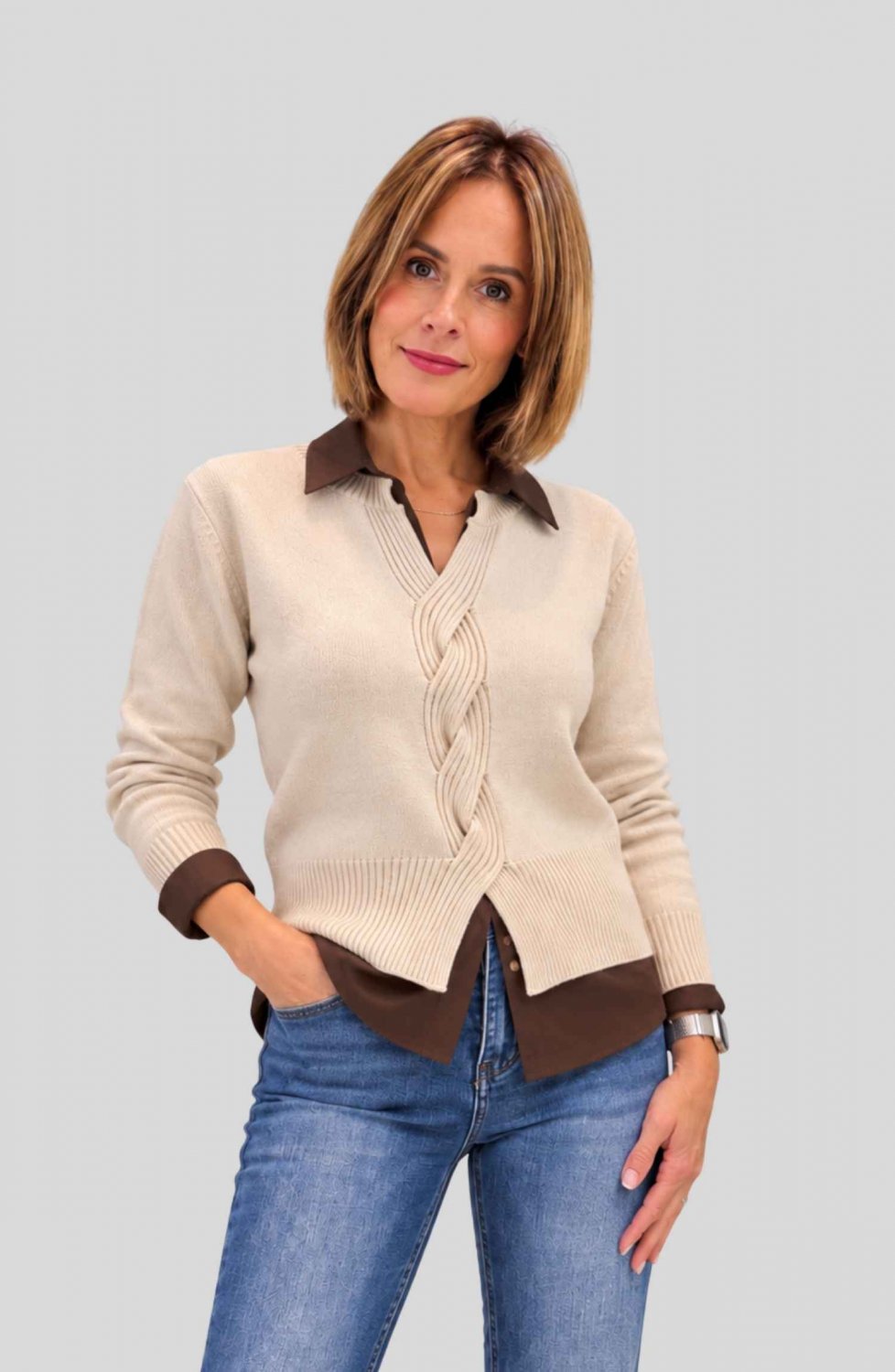 Jersey Aitana Beige - Imagen 2