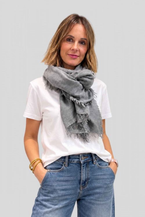 Pañuelo Carolina Gris